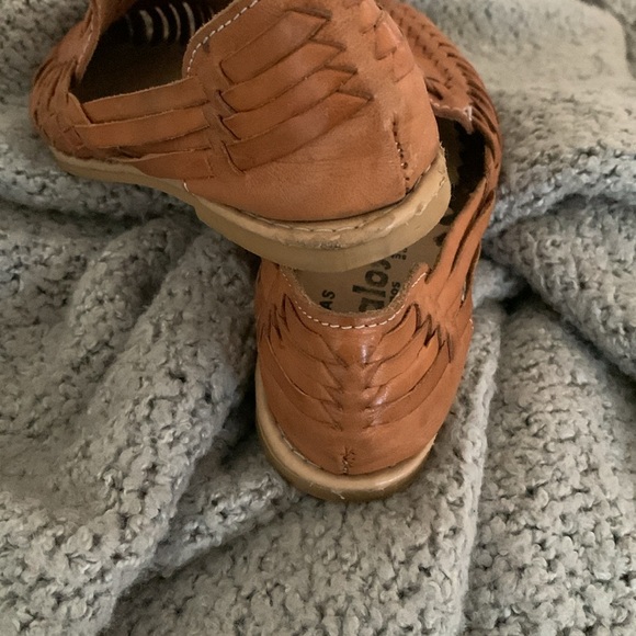 ARTESANIAS AVALOS HERMANOS Brown Mexican Sandals women’s size 6 - Picture 5 of 6